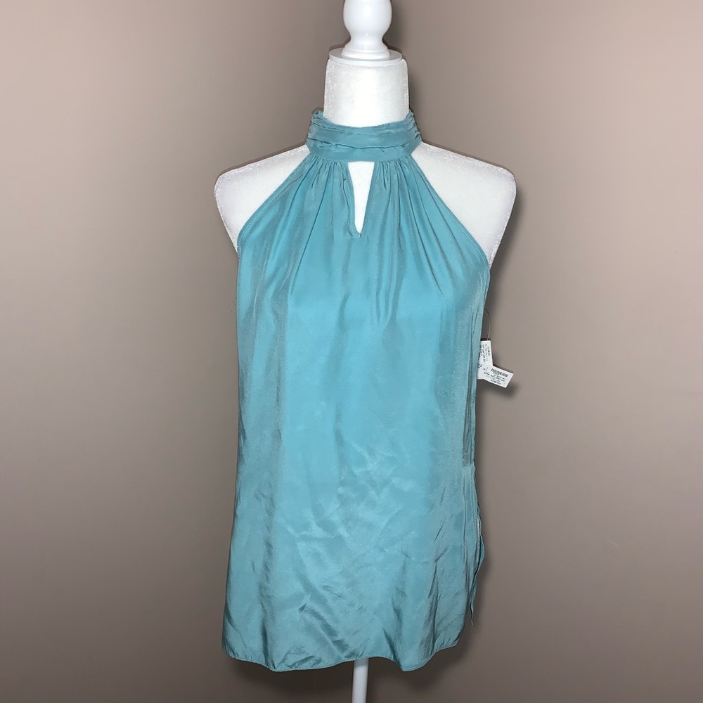 Glacier Blue Sleeveless Blouse NWT